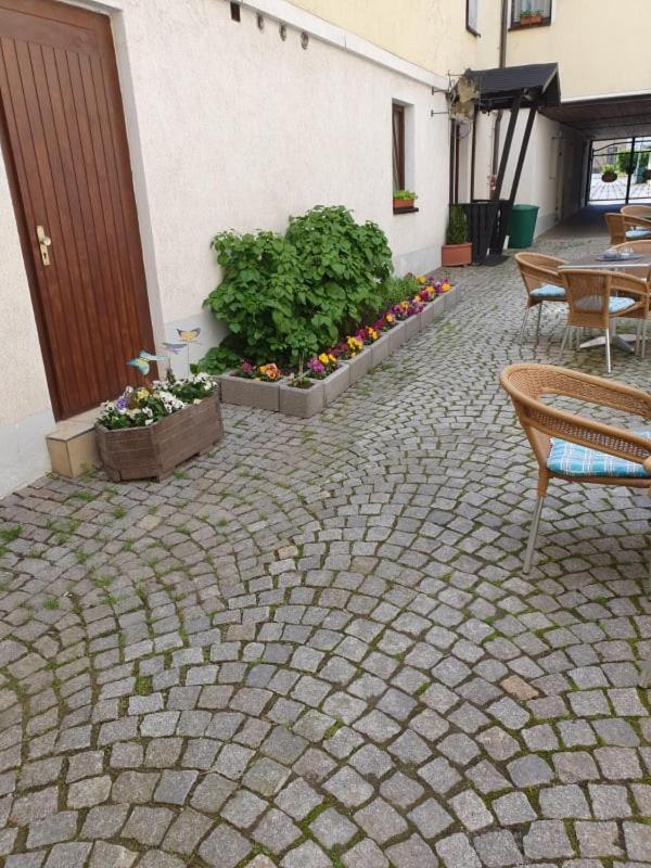 Hotel Goldener Loewe Zeulenroda-Triebes エクステリア 写真